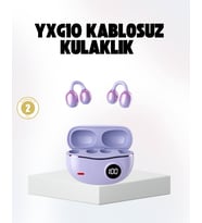 Bluetooth YXG10 Kulak Arkası Tasarım Cilt Dostu Silikon Hafif Yapı