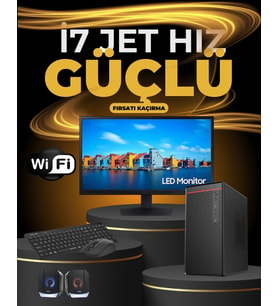 DAGMOR 500W BN2015316 H110 ANAKART İNTEL İ7 6 32GB RAM DDR4 120GB SSD 27' MONİTÖR WİFİ KABLOSUZ SET
