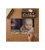 Kızgın Bebek - Sevimli Bebek Tasarımı 240 parça Ahşap Puzzle Ahşap Kutuda MP03492