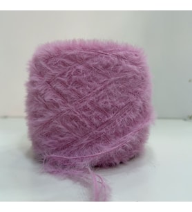 200gr Tavşan Tüyü El Örgü Ipi - Pembe