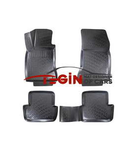 İnfiniti QX30 2017-2019 3D Havuzlu Paspas Siyah