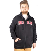 Mode XL Erkek Sweat Kapşonlu Michigan 21519 Lacivert