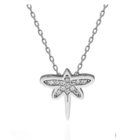 YUSUFÇUK 925 AYAR SWAROVSKİ KOLYE