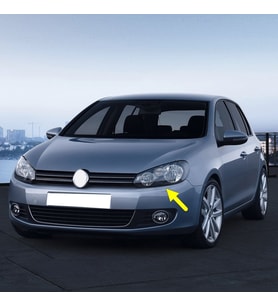 VW Golf 6 2009-2012 Sol Ön Far Yıkama Pompası Jeti 5K0955978A
