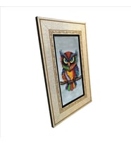 Baykuş Baskılı MDF Tablo