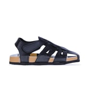 Gezer 00156 Siyah Cırtlı Yazlık Erkek Çocuk Sandalet