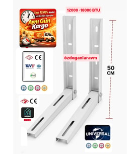 Üniversal Klima Ayağı 50 cm 12000 -18000 Btu