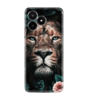 C53 Kılıf Resimli Desenli Baskılı Silikon Leon Flowers 1307