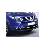Nissan Qashqai Uyumlu Ön Tampon Çıtası Krom 2014 - 2017