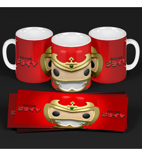 Jiraya Face - Kupa Bardak Özel Tasarım Hediye Kupa Porselen Kupa Bardak