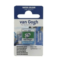 Talens Van Gogh 1/2 Tablet Sulu Boya 662 Permanent Green 