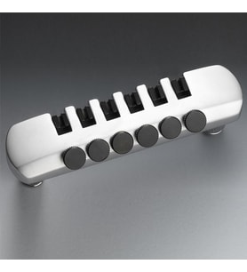Schaller SC-12070300 Elektro Gitar Köprü Kuyruğu - Mat Krom (Profesyonel - Stop Tailpiece)  Yüksek Kütleli Çinko Gövde ile Maksimum Sustain, Titreşim Kaybını Önleyen Stabil Montaj Vidaları  Uyum: Tune-O-Matic Köprü Sistemleri