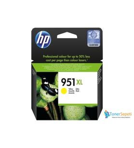Tonersepeti Hp 951XL-CN048AE Orjinal Sarı Kartuş