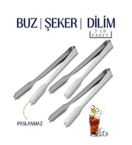 Turk Buz Maşası Tiffany Design 3 lü PAKET