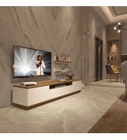 Decoraktiv Trio 4S Mdf Tv Ünitesi Tv Sehpası - Pera Beyaz (Pera-Beyaz)