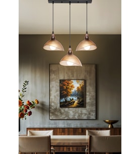 Modern 3'lü sıralı bal sarkıt avize, mutfak, salon, cafe, bar ve yatak odası için