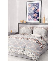 %100 Pamuk Saten Nevresim Takımı Lastikli Çarşaf Deluxe Çift Kişilik 3d Flu