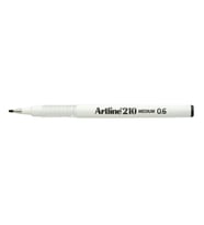 Artline 210N Keçe Uçlu Yazı Kalemi 0,6mm Siyah 