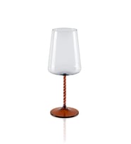 The Mia Edera Şarap Kadehi Amber 500 ml (Şeffaf)