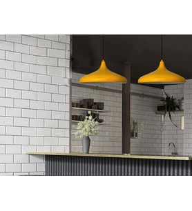 MYLİGHTS  SARI METAL SARKIT  AVİZE  35CM TEK FİYATIDIR