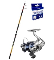 Okuma Savant - Shimano Nexave Surf Olta Seti (Renksiz)