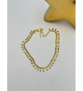 Damla Charm Detay Çelik Hal Hal
