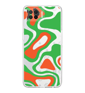 PrintiFy Oppo A73 Uyumlu Kamera Korumalı Renkli Desen Tasarımlı Şeffaf Silikon Kılıf