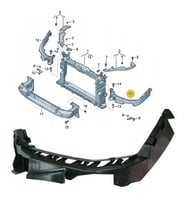 Seat İbiza-Fr Sol Far Alt Braketi 2017 Sonrası 6F0807571