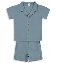 Civil Baby Müslin 6-18 Ay Takım - Bej (İndigo)