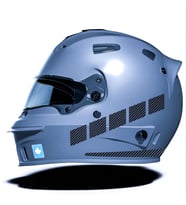 Şerit Tasarımlı Siyah Karbon Fiber Dokulu Motosiklet Kask Sticker Çınar Extreme