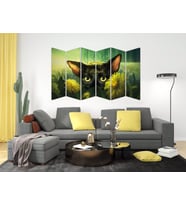 KEDİ DİGİTAL ART MDF TABLO-2935 MODEL-B