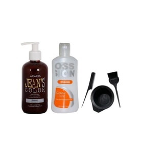 Jeans Color Saç Boyası Gün Batımı 250ml Ve Boya Temizleyici Ve Fluweel Boya Seti