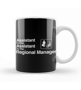 The Office Assistant To The Assistant to the Regional Manager White Kupa Bardak Porselen