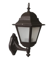 AVONNI BAP-68179-BSY-M1 Siyah Boyalı Dış Mekan Aydınlatma E27 ABS Polikarbon Cam 25x18cm