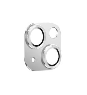 Apple iPhone 13 Mini Uyumlu Zore CL-03 Kamera Lens Koruyucu (Gümüş)