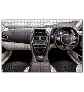 Cakapuzzle Aston Martin DB11 Kokpit  Puzzle Yapboz MDF (Ahşap) (120 Parça)