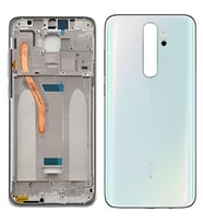 Xiaomi Redmi NOTE 8 PRO FULL Kasa Arka Kapak Takım BEYAZ