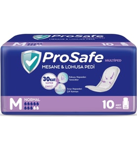 Prosafe Mesane & Lohusa Pedi  M-Orta Normal (İç Adet 10) Tekli Pk