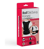 Roll Postureks Dik Duruş Korsesi Ayarlanabilir Bedenli