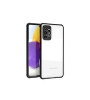 Samsung Galaxy A72 Uyumlu Kılıf Zore Kaff Kapak (Siyah)