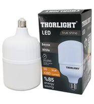 THORLIGHT 50W E27 TORCH T-SHAPE BEYAZ LED AMPUL T-50B