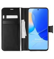 Microsonic Huawei Nova 9 SE Kılıf Delux Leather Wallet Siyah