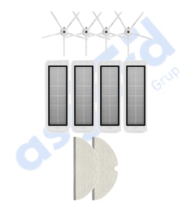 ROBOROCK  S50 – S55 –S5 MAX – S6 – S6 MAXV Uyumlu 4 Yan Fırça 4 Filtre 2 Mop PKT-iasgf0000685