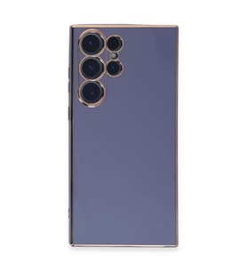 Samsung Galaxy S23 Ultra Kılıf Volet Silikon - Mavi