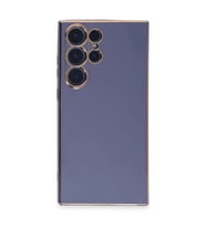 Samsung Galaxy S23 Ultra Kılıf Volet Silikon - Mavi