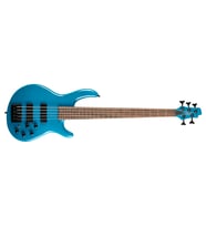 Cort C5 DELUXE CBL 5 Telli Aktif Bas Gitar - Şeker Mavisi (Profesyonel)  Poplar Gövde, Markbass MB-1 EQ Elektronik Sistemi ve Modern Ergonomik Sap