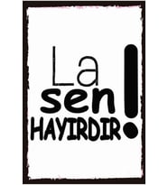 Retro Ahşap Poster