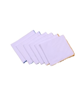 Sema Baby  Penye Bebek Mendil Çiftkat 6'lı Paket - RENKLİ