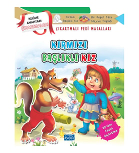 Kırmızı Başlıklı Kız - Çıkartmalı Peri Masalları