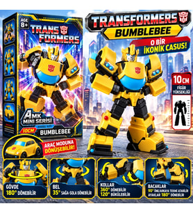 75323 FİGÜR TRANSFORMERS AMK MINI SERIES WAVE3 BUMBLEBEE TRNS